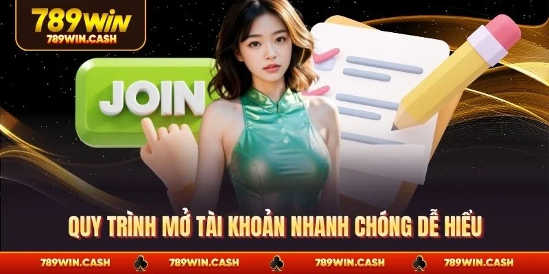 Quy trình mở tài khoản nhanh chóng dễ hiểu