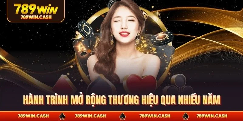 Hành trình mở rộng thương hiệu qua nhiều năm
