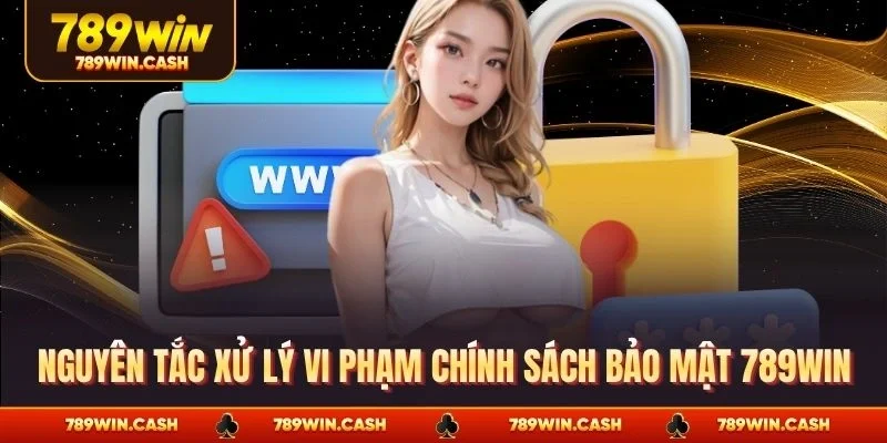 Nguyên tắc xử lý vi phạm chính sách bảo mật 789WIN